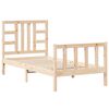 vidaXL Sengeramme uten madrass 90x190 cm heltre furu