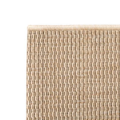 vidaXL Teppe sisal-utseende innendørs/utendørs 80x150 cm beige