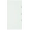 vidaXL Sidepanel for dørkalesje gjennomsiktig 50x100 cm herdet glass
