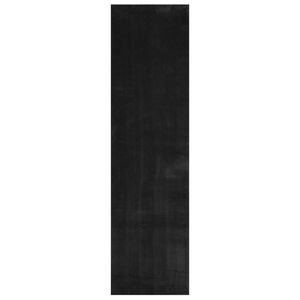 vidaXL Medium Pile Soft and Washable Rug HUARTE Svart 300 x 80 cm