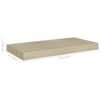 vidaXL Flytende vegghyller 2 stk eik 50x23x3,8 cm MDF