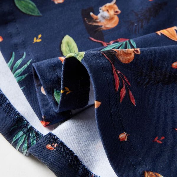 Barneskjørt marineblå 128