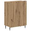 vidaXL Baderom Oppbevaringsskap ZWOLLE Artisan eik 59,5 x 31 x 79,5 cm
