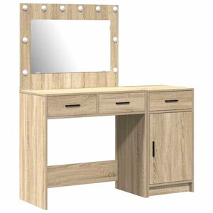 vidaXL Sminkebord 2 stk. Brun 40 x 41 x 75 cm Konstruert tre