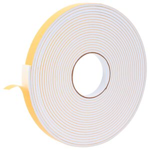 vidaXL Selvklebende skum tape Hvit 20mm x 10m CR skum