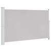 vidaXL Uttrekkbar sidemarkise 180x314 cm gr&aring;