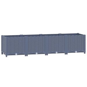 vidaXL H&oslash;ybed 160x40x38 cm polypropylen