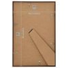 vidaXL Fotorammekollasje 5 stk for vegg/bord bronse 59,4x84 cm MDF