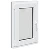 vidaXL Kj&oslash;levindu RISOR 50 x 75 cm PVC og glass Antrasitt