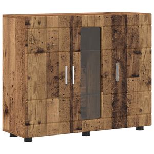 vidaXL Tre skap Gammelt tre 88,5 x 30,5 x 73 cm Konstruert tre
