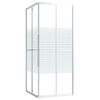 vidaXL Dusjkabinett ESG 80x80x180 cm