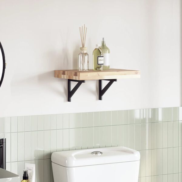 vidaXL Bordplate 60x30x4 cm rektangul&aelig;r heltre akasie