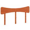 vidaXL Hodegavl voksbrun 150 cm heltre furu
