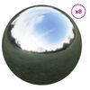 vidaXL Speilball 8 stk. &Oslash; 5 cm S&oslash;lv Rustfritt st&aring;l 201