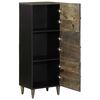 vidaXL Highboard 40x33x110 cm heltre mango