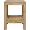 vidaXL Sidebord til baderom 45x35x45 cm heltre teak