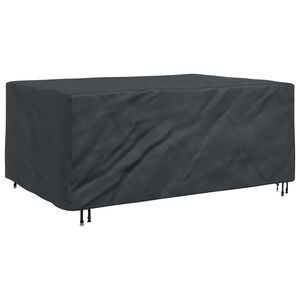 vidaXL M&oslash;belbeskyttelse Ensfarget Svart 230 x 165 x 80 cm 420D