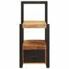 vidaXL Klesstativ med skuff Brun 40 x 40 x 90 cm Massiv mango tre