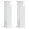 vidaXL Planteholder 2 stk. H&oslash;gglans hvit 30,5 x 30 x 100,5 cm