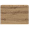 vidaXL Veggskap til baderom artisan eik 60x25x40 cm konstruert tre