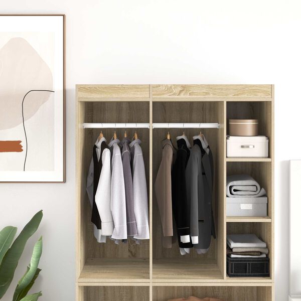 vidaXL Klesslanger 12 pcs s&oslash;lv 764 x 15 x 29 mm Aluminium Legering