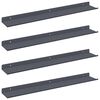 vidaXL Flytende hylle 4 pcs Antrasitt 60 x 8,5 x 2,5 cm St&aring;l