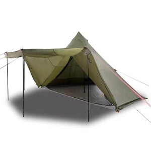 vidaXL Familietelt for camping 8 personer olivengr&oslash;nn vanntett