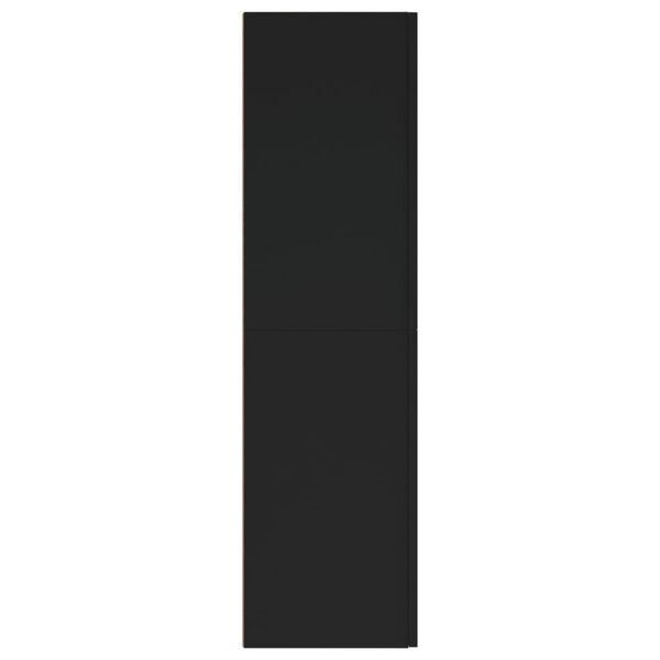 vidaXL TV-benk svart 30,5x30x110 cm konstruert tre