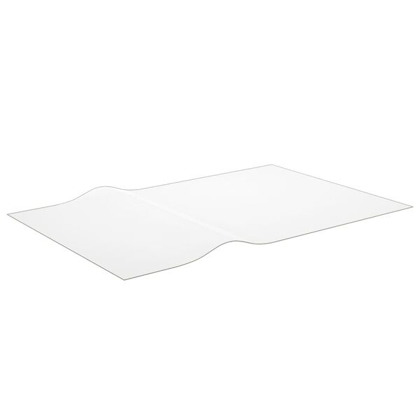 vidaXL Bordbeskytter gjennomsiktig 100x60 cm 1,6 mm PVC