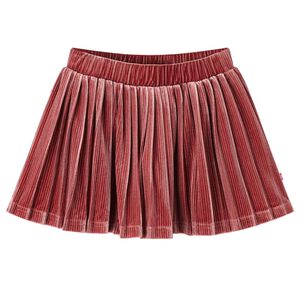 Plissert skj&oslash;rt for barn medium rosa 104