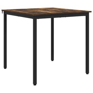 vidaXL Spisebord 80 x 80 x 75 cm METALL