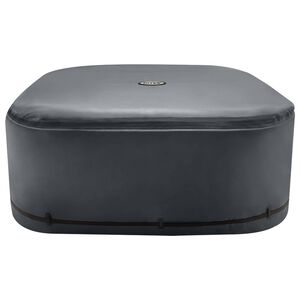 INTEX Spa Deksel INTEX M&oslash;rkegr&aring; 196 x 196 x 72 cm PVC og PU