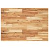 vidaXL Bordplate ubehandlet 80x70x2 cm heltre akasie