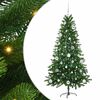 vidaXL Juletre med 150 LED med stativ gr&oslash;nn 150 cm PE