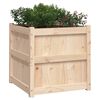 vidaXL Plantekasse 60x60x60 cm heltre furu