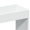 vidaXL Highboard&nbsp;hvit 92x33x140 cm konstruert tre