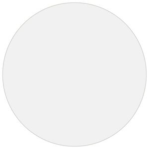vidaXL Bordbeskytter matt Ø 60 cm 1,6 mm PVC