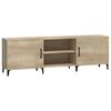 vidaXL TV-benk sonoma eik 150x30x50 cm konstruert tre