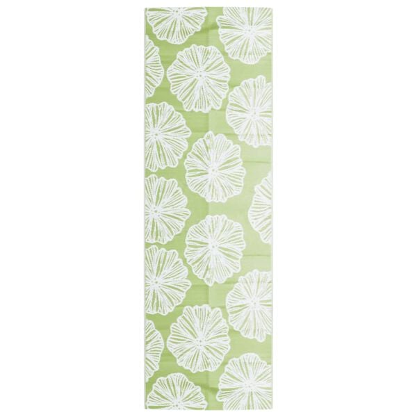 vidaXL Uteteppe ARAKIL gr&oslash;nn 80x250 cm PP