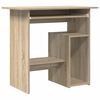 vidaXL Skrivebord sonoma eik 80x45x74 cm konstruert tre