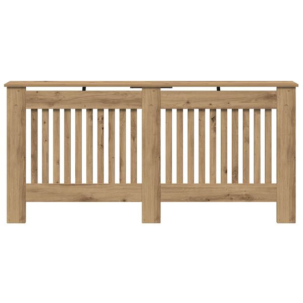 vidaXL Radiator Deksel Artisan Eik 172 x 19 x 81,5 cm Konstruert tre