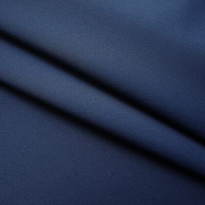 vidaXL Lystett gardin med metallkroker blå 290x245 cm
