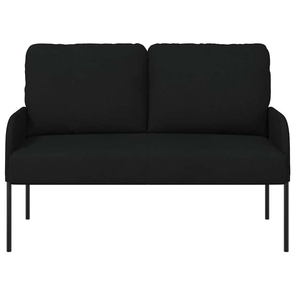 vidaXL Sofaer med pute Svart 115 x 56 x 80 cm Kryssfin&eacute;r