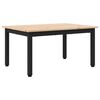 vidaXL Kaffebord Naturlig 70 x 50 x 36 cm Massiv furu