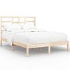 vidaXL Sengeramme heltre 135x190 cm Double