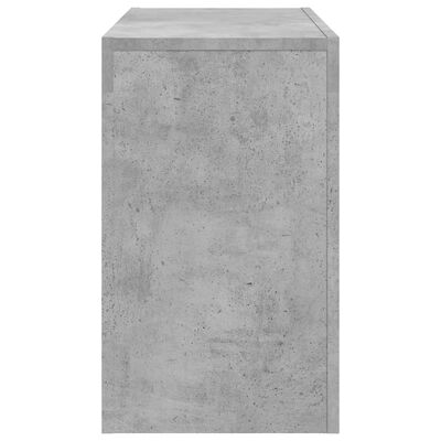 vidaXL Stablebare salongbord 3 stk betonggrå sponplate