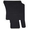 vidaXL Bilmatte 4 pcs Svart passer til MERCEDES E 2009-2016 Gummi