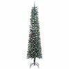 vidaXL Kunstig juletre med 300 LED gr&oslash;nn 240 cm PVC og plast og st&aring;l