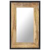 vidaXL Speil 80x50 cm heltre mango