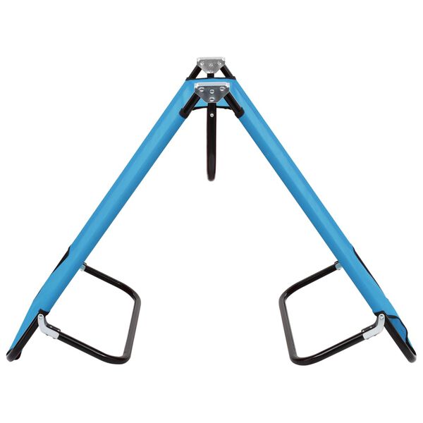 vidaXL Sammenleggbar solseng stål turkis